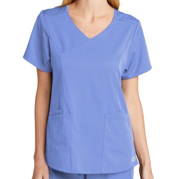 Women's Premiere Flex Mock Wrap Top Thumbnail