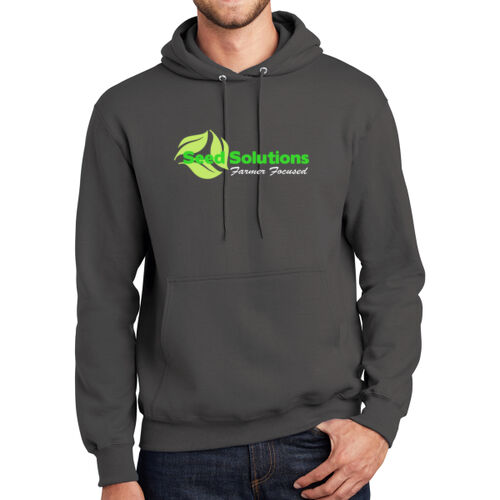 Seed Solutions Front Print on a Port & Co ® - Essential Fleece Pullover Hooded Sweatshirt Thumbnail
