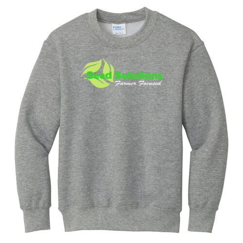 Seed Solutions Front Print on a Port & Co ® - Youth Core Fleece Crewneck Sweatshirt Thumbnail