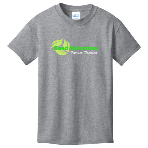 Seed Solutions Front Print on a Port & Co ® - Youth Core Cotton Tee Thumbnail